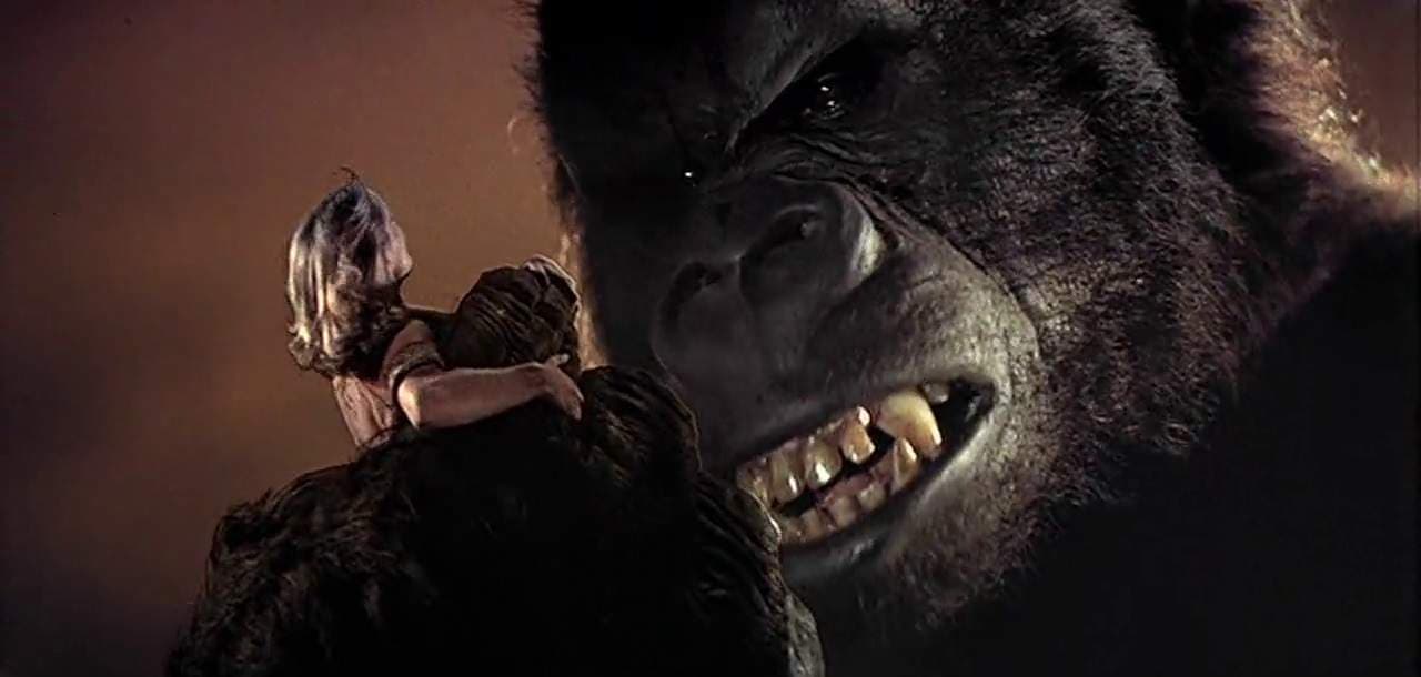 King Kong (1976) 720p + 1080p Bluray x265 10bit HEVC Dual Audio [Hindi + English] MSubs