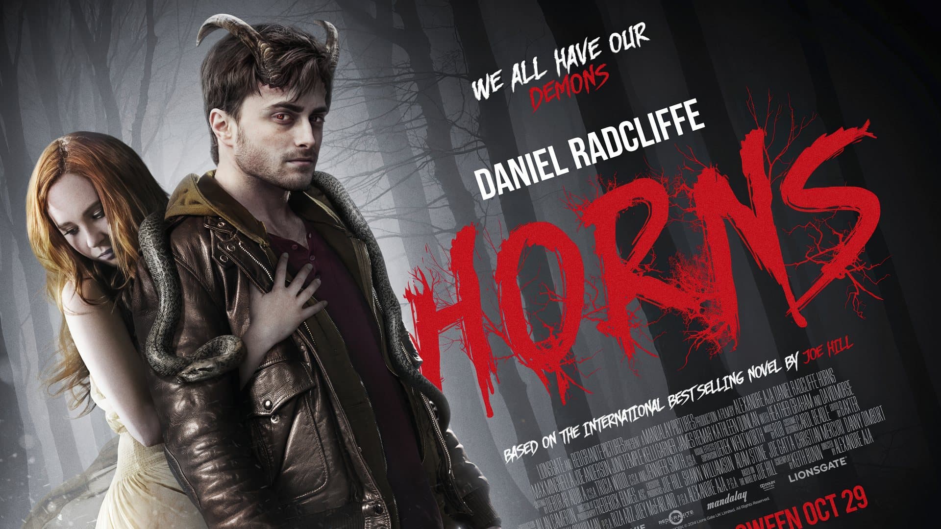 Horns (2013) 720p + 1080p BluRay x265 10bit HEVC English DTS-HDMA MSubs