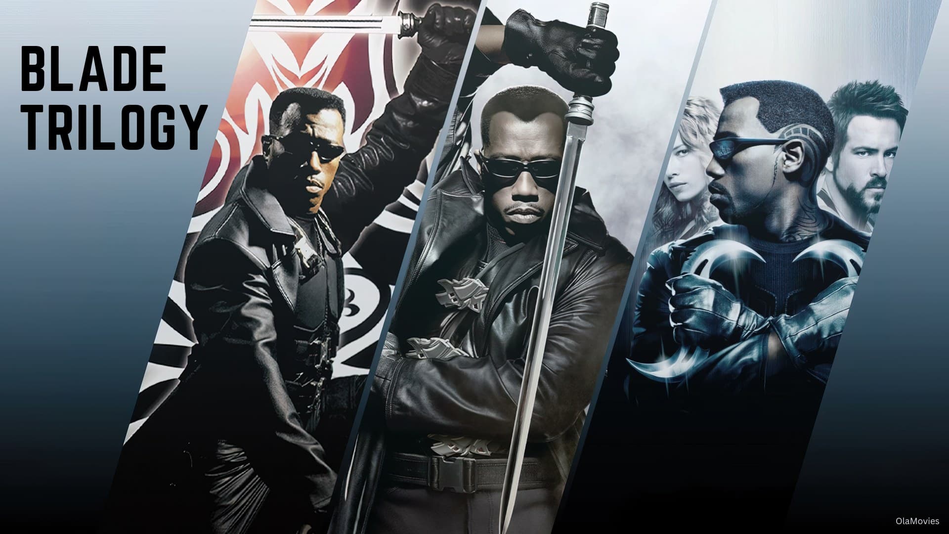 Blade Trilogy Collection (1998-2004) 720p + 1080p + 2160p 4K BluRay x265 10bit HEVC [Org DvD Hindi DD 5.1 ~ 448Kbps + English DTS-HDMA TrueHD Atmos 7.1] MSubs