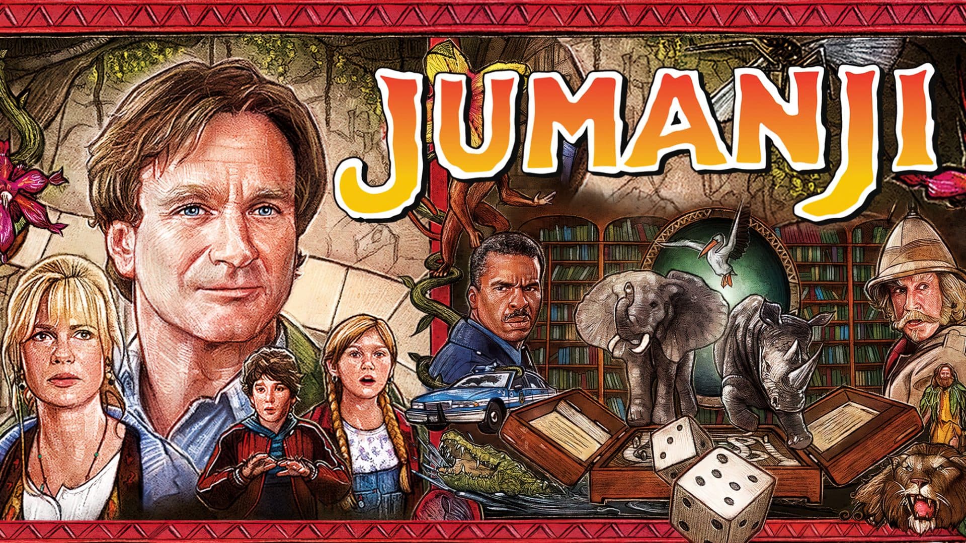 Jumanji (1995) REMASTERED 720p + 1080p + 2160p 4K BluRay x265 10bit HEVC [Org AMZN Hindi DDP 2.0 ~ 224Kbps + English DTS-HDMA TrueHD Atmos 7.1] MSubs
