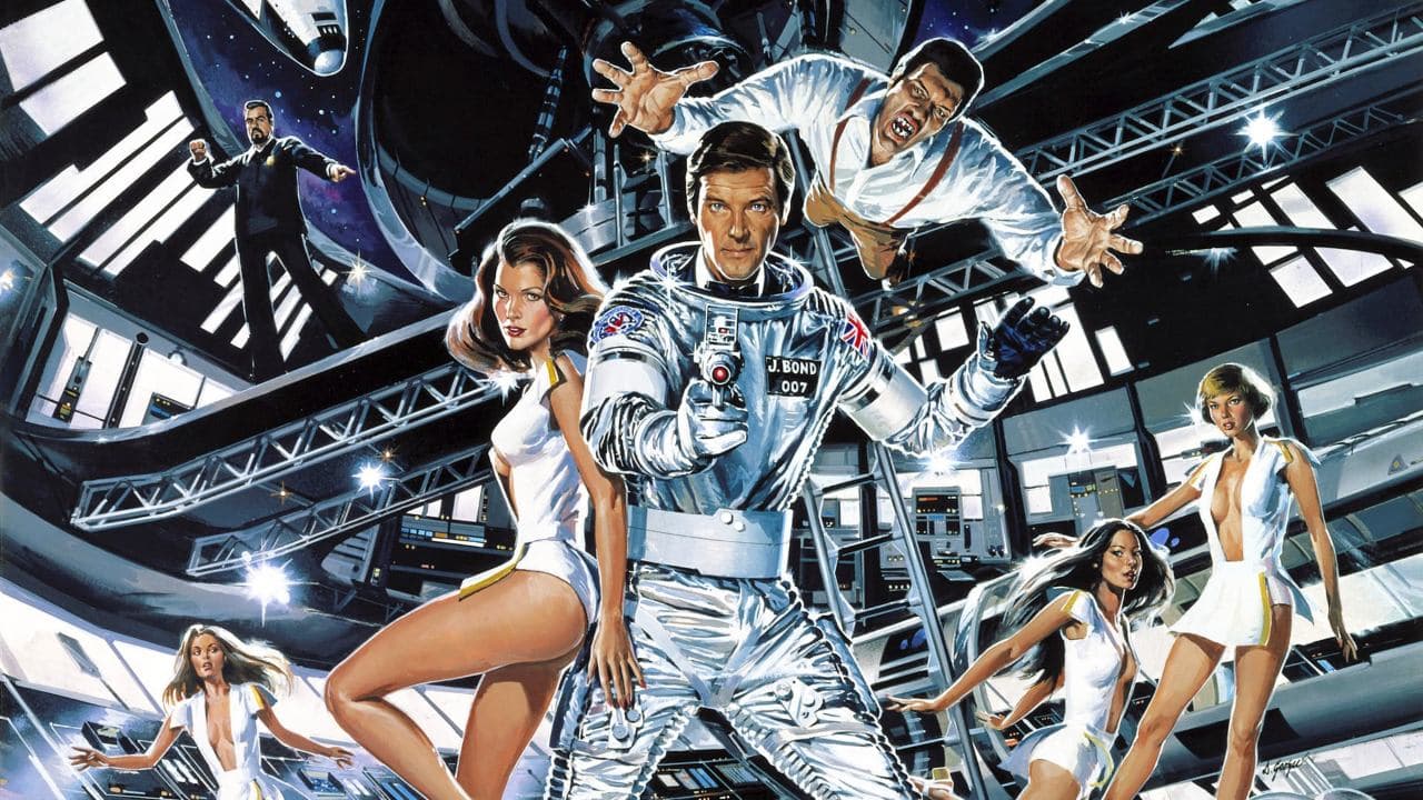 Moonraker (1979) 720p + 1080p BluRay x265 HEVC [Org AMZN Hindi DDP 2.0 ~ 224Kbps + English DTS-HDMA 5.1] MSubs