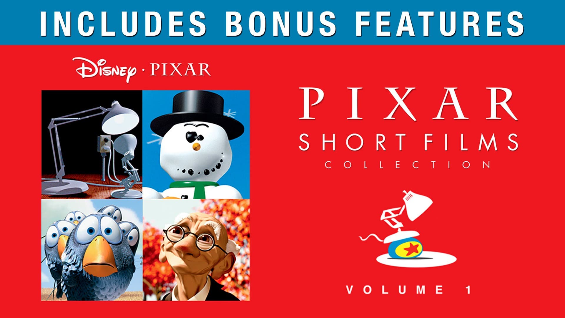 Pixar Short Films Collection (1984–2018) Volume I-II-III 1080p BluRay x265 10bit HEVC English LPCM 5.1