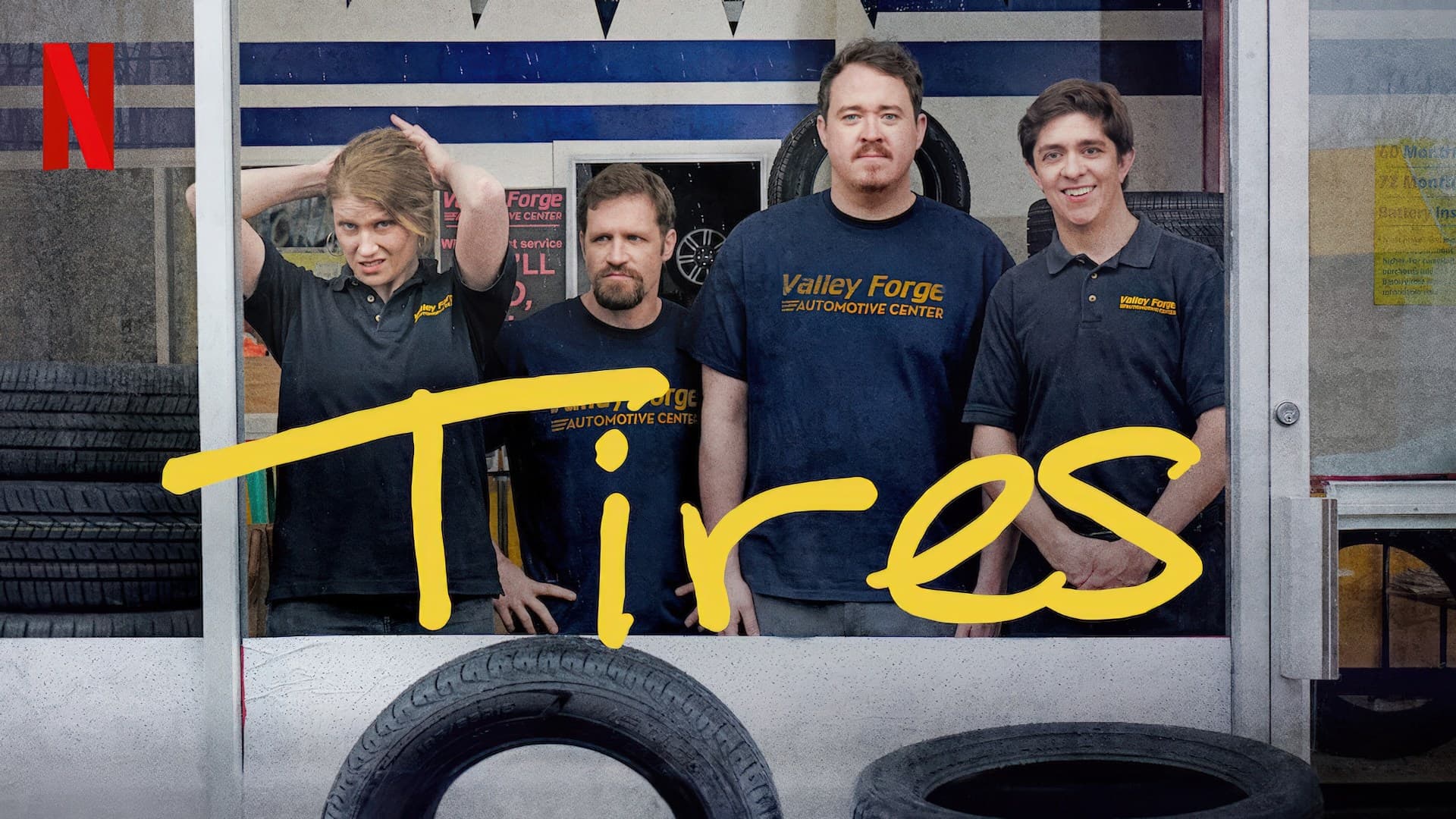 [Season 1-3] Tires (2024) S01-S03 720p + 1080p + 2160p 4K NF WEB-DL x265 10bit HEVC [Org NF Hindi DDP 5.1 ~ 640Kbps + English DDP5.1] MSubs
