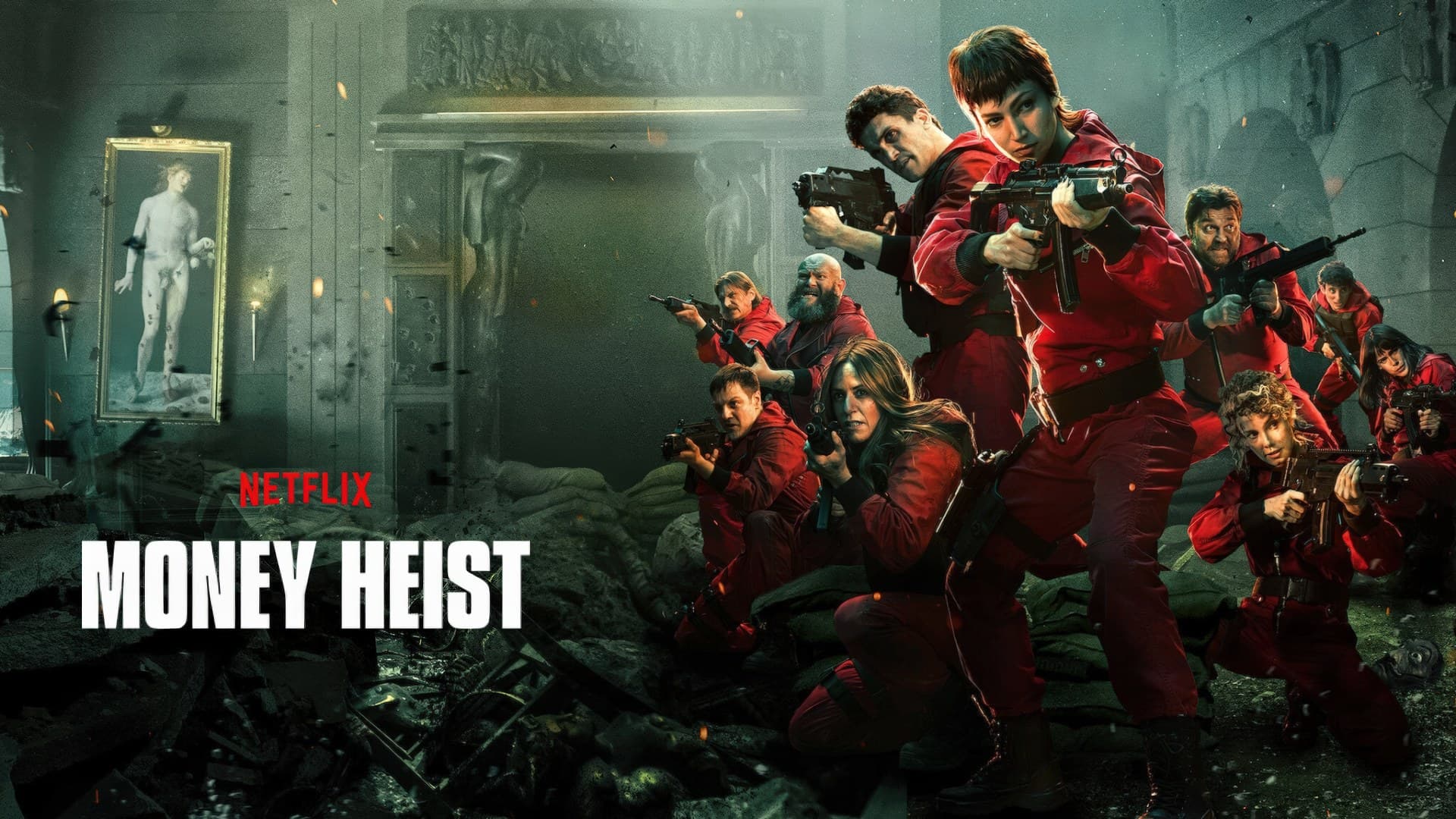 [Season 1-5] Money Heist (2017) S01-S05 720p + 1080p + 2160p 4K BluRay x265 10bit HEVC Multi Audio [Hindi + English + Spanish + Tamil + Telugu] DDP5.1 Atmos MSubs