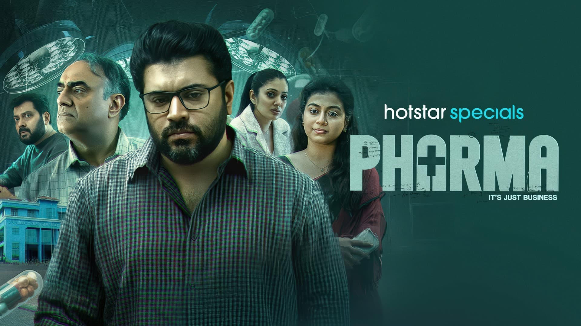 Pharma (2024) Season 1 S01 720p + 1080p + 2160p 4K JHS WEB-DL x265 10bit HEVC Multi Audio [Hindi + Tamil + Telugu + Kannada + Malayalam + Marathi + Bengali] DDP 5.1 Atmos MSubs