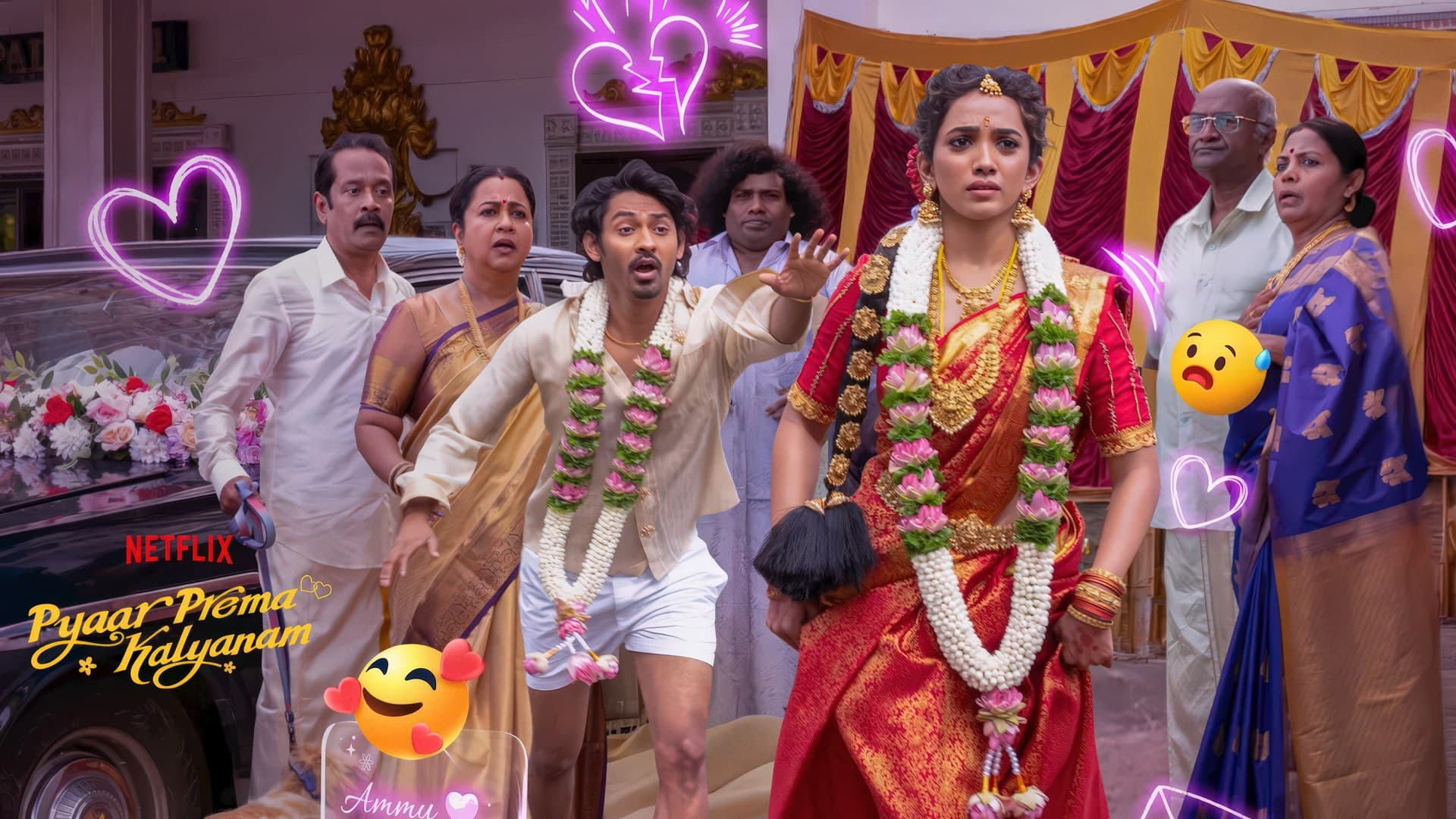 Pyaar Prema Kalyanam (2026) 720p + 1080p + 2160p 4K NF WEB-DL x265 10bit HEVC Multi Audio [Hindi + Tamil + Telugu + English + Kannada + Malayalam] DDP 5.1 Atmos MSubs