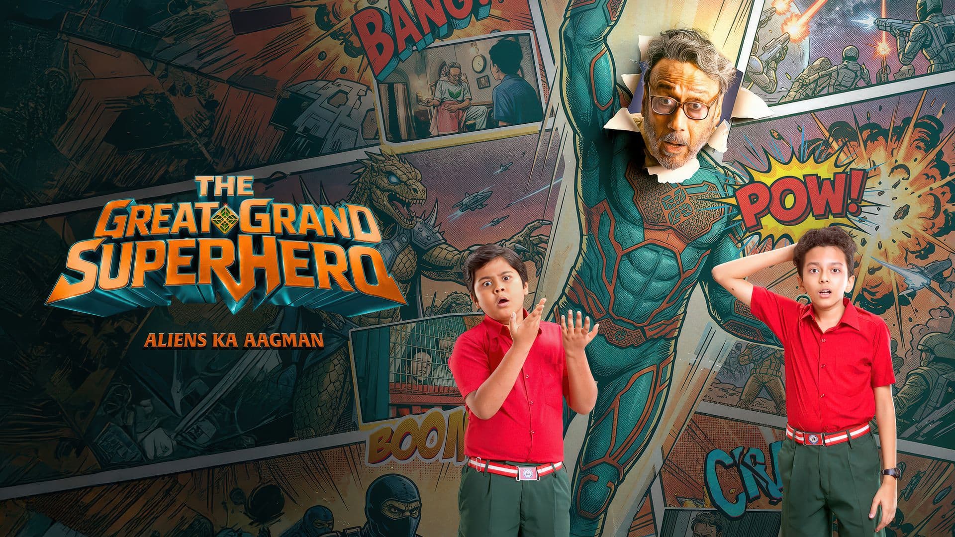The Great Grand Superhero (2026) 720p + 1080p + 2160p 4K ZEE5 WEB-DL x265 10bit HEVC Hindi DDP 5.1 MSubs