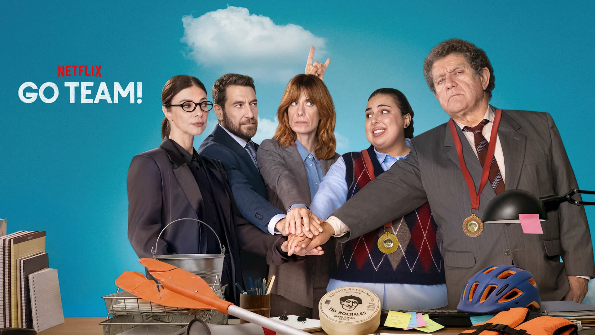 Go Team! (2026) 720p + 1080p + 2160p 4K NF WEB-DL x265 10bit HEVC Multi Audio [Hindi + Tamil + Telugu + English + Spanish] DDP 5.1 Atmos MSubs