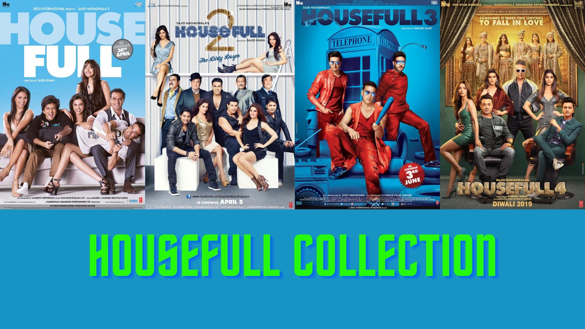 Housefull Complete Collection (2010-2019) Hindi 720p + 1080p + 2160p 4K Bluray x265 10bit HEVC DDP 5.1 MSubs